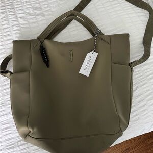 THACKER COCOON DAY TOTE | MOSS NEOPRENE NWT